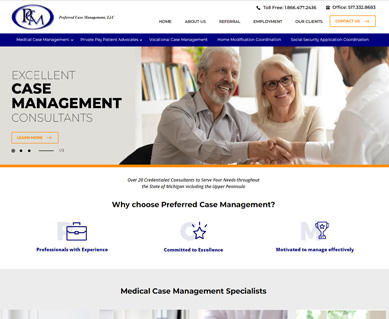 Website Design Portfolio Michigan